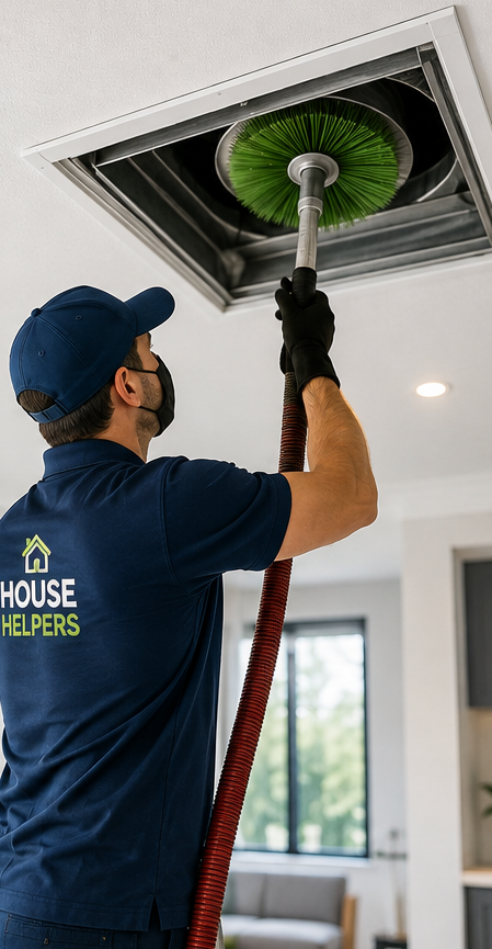 Professional air duct cleaning service in Brampton and the GTA